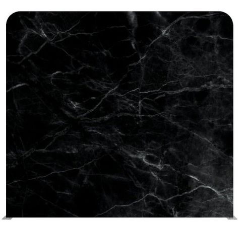 Marble Black photo booth backdrop