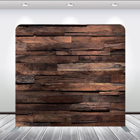 Rustic Wood photo booth backdrop